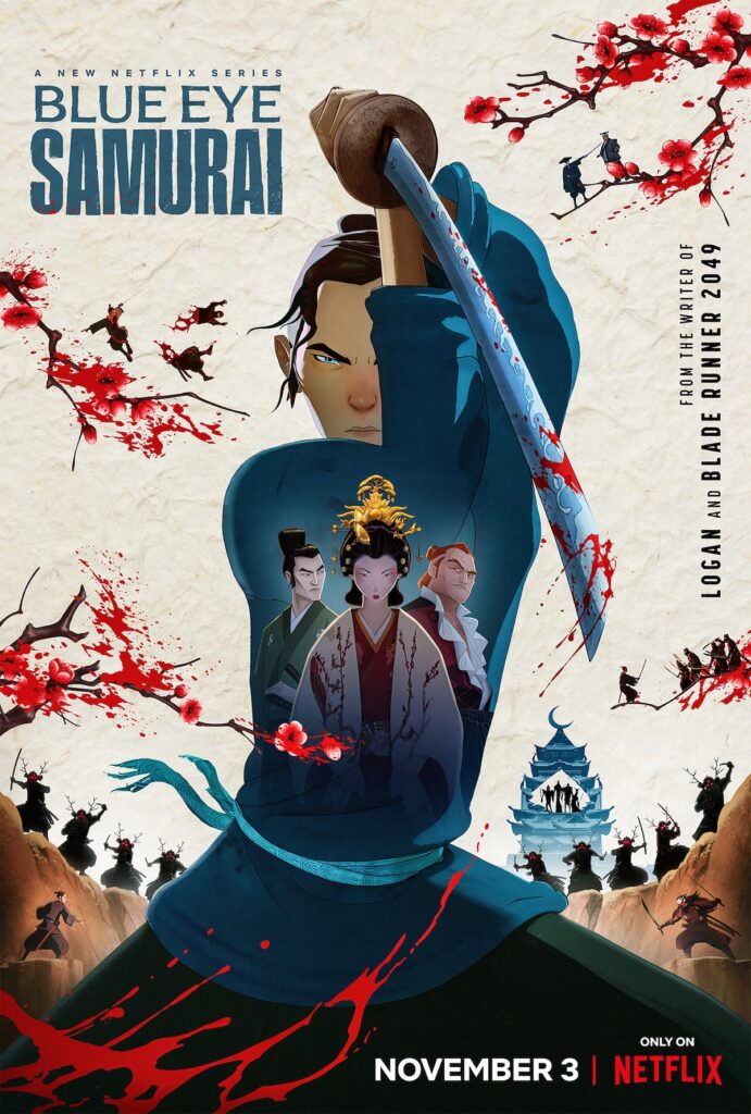 Blue Eye Samurai Poster